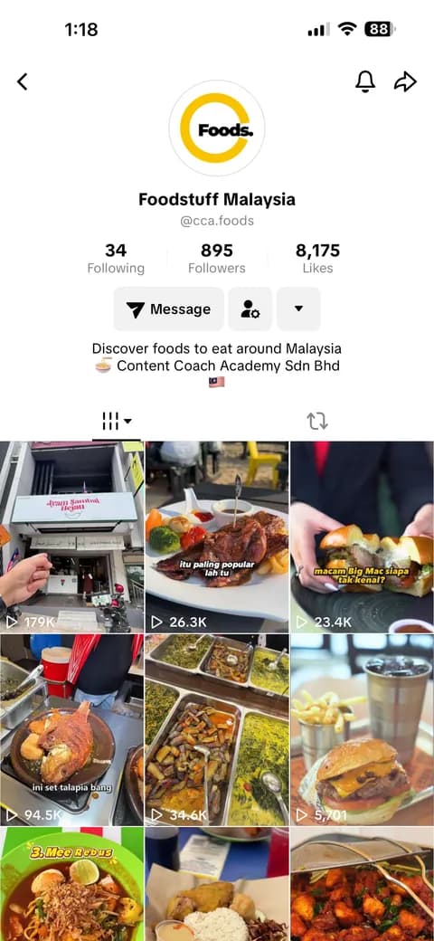 Foodstuff Malaysia on TikTok